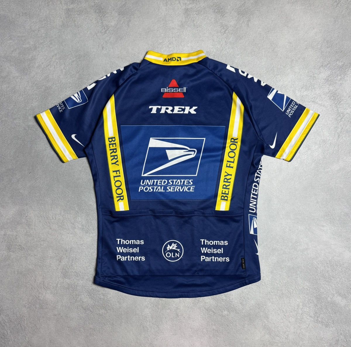 Nike United States Postal Service Trek Bike Cycling Jersey Nike Size US L / EU 52-54 / 3 - 2 Thumbnail