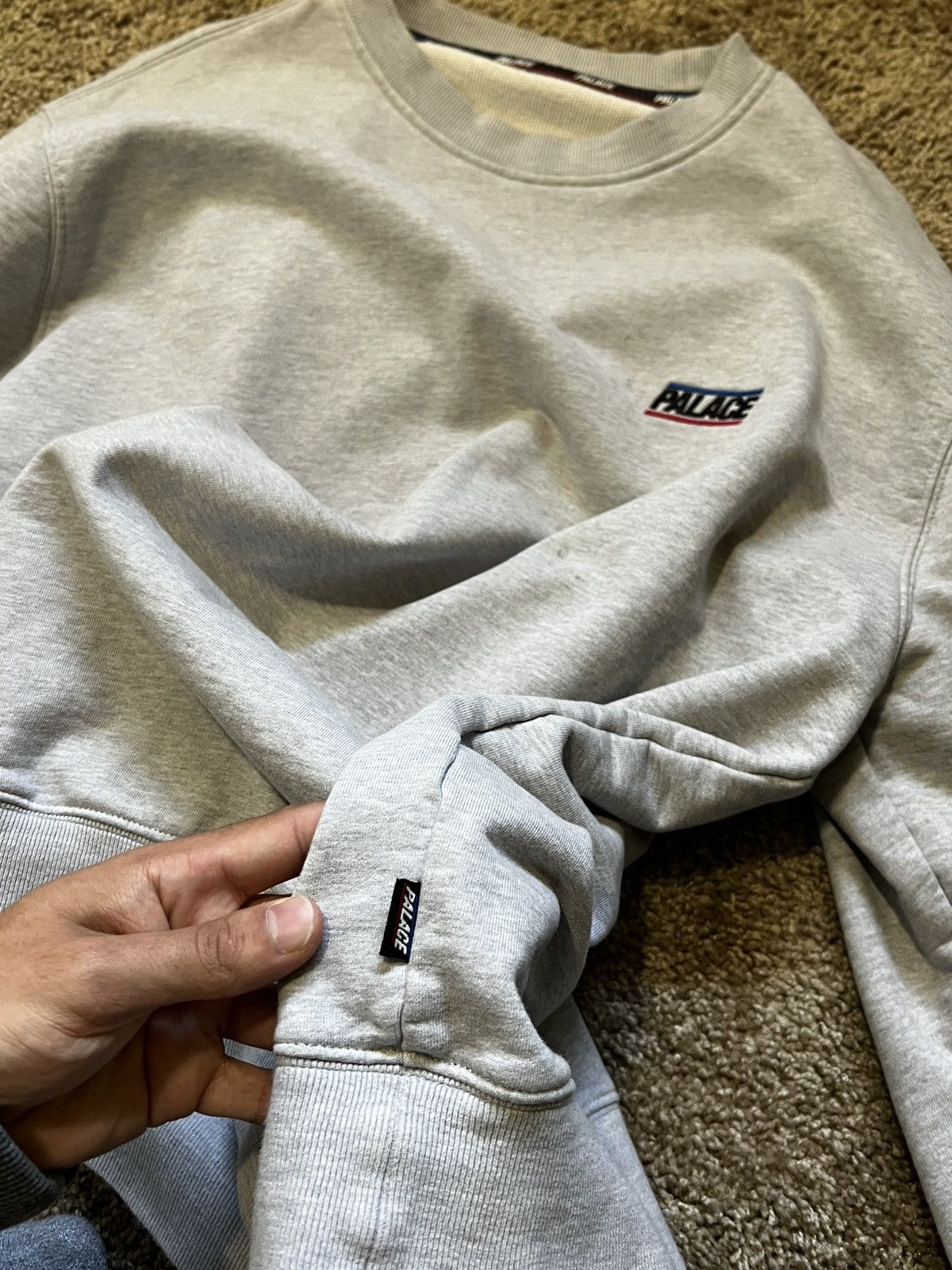 Palace Palace Basically a Crewneck Size US L / EU 52-54 / 3 - 3 Thumbnail