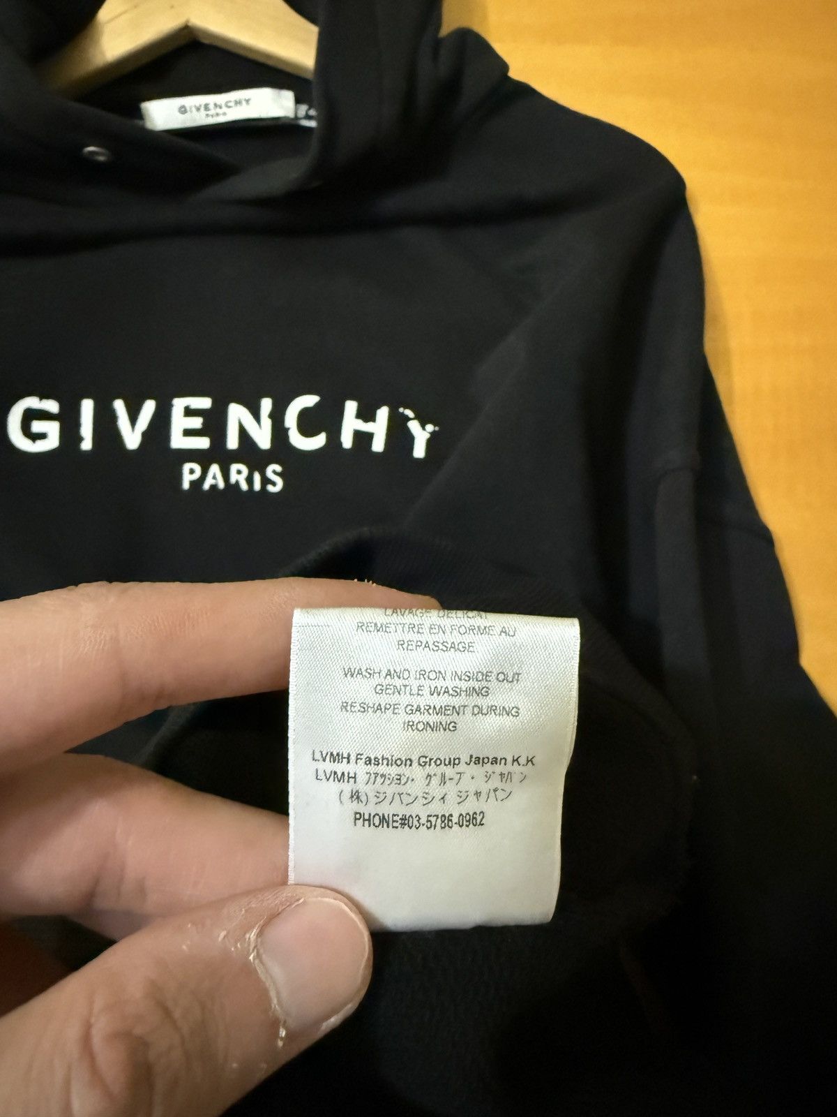 Givenchy Givenchy Black Hoodie Size US M / EU 48-50 / 2 - 11 Thumbnail