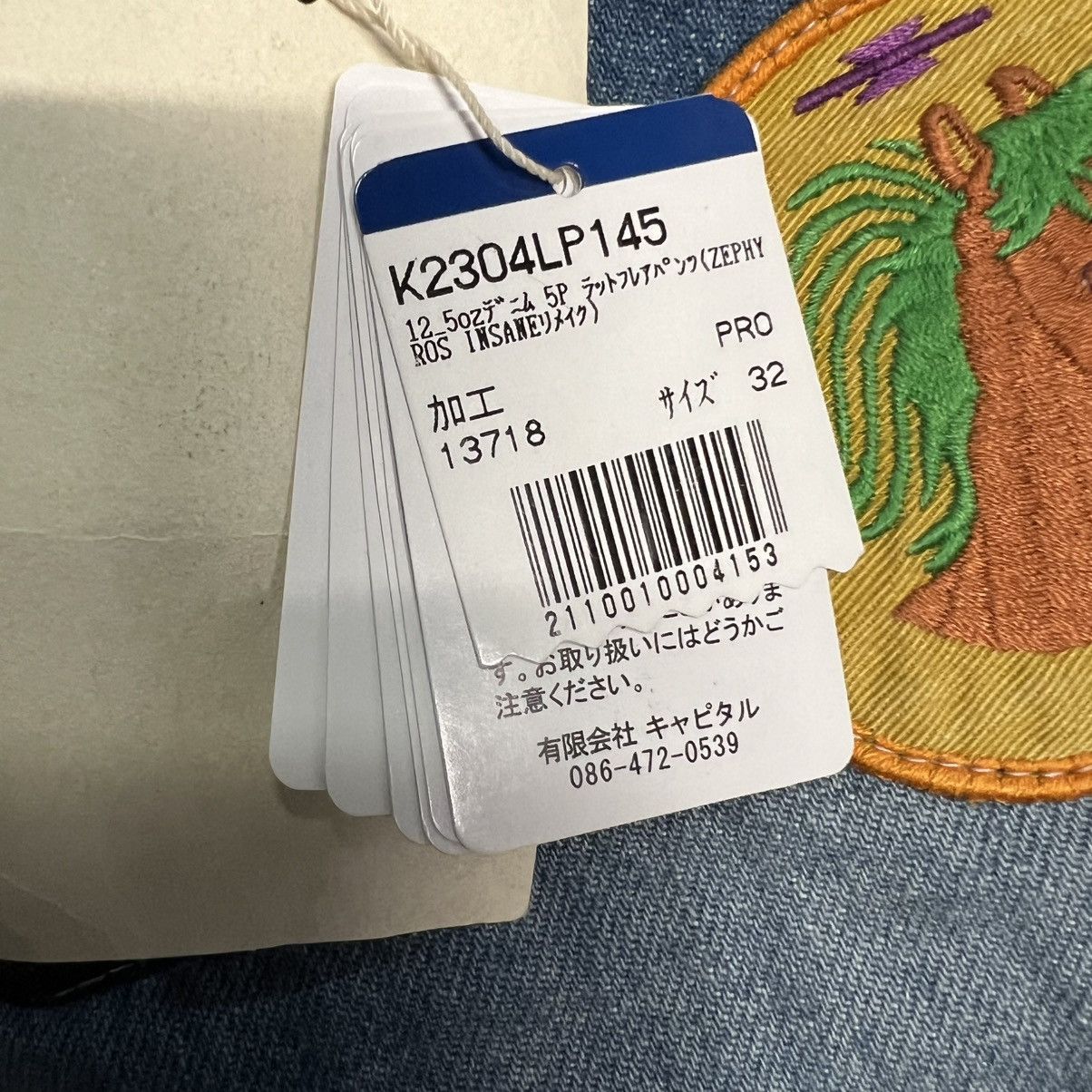 Kapital Kountry Kapital Denim 5P Rat Flare Pants Indigo Processing Size US 30 / EU 46 - 6 Thumbnail