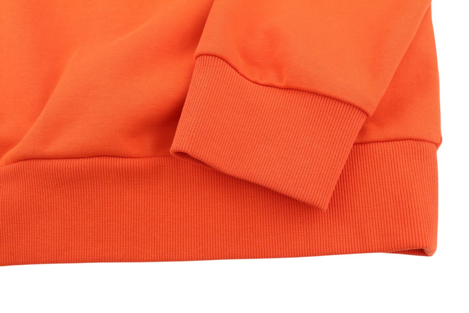 Diesel S-GIRK-HOOD-K12 L Orange Logo Hoodie 41034 Size US L / EU 52-54 / 3 - 5 Thumbnail