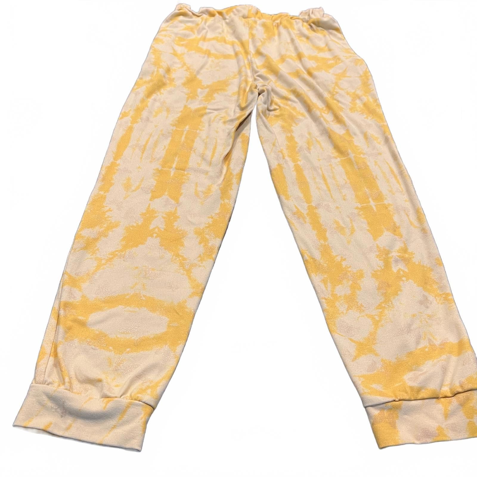 The Unbranded Brand Women's Casual Tie-Dye Pants Size 32" / US 10 / IT 46 - 2 Thumbnail