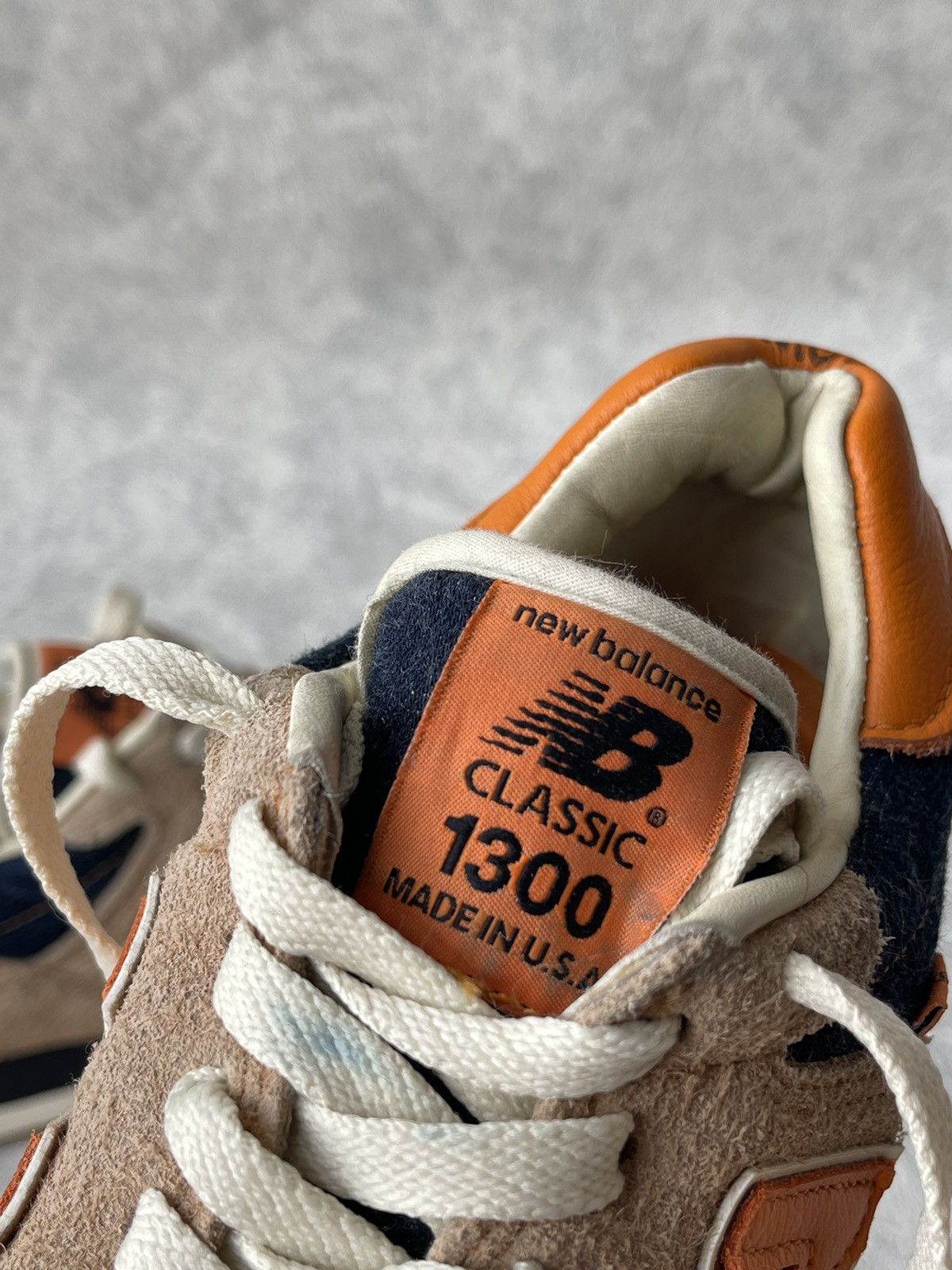 Levi's × New Balance New Balance X Levi's 1300 Orange Tab USA Size 37.5 US5 Size US 5 / EU 37 - 9 Thumbnail