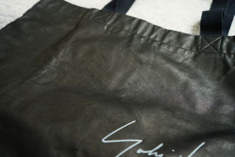 Yohji Yamamoto Yohji Yamamoto Yohji Yamamoto Leather Tote Bag Size ONE SIZE - 3 Thumbnail