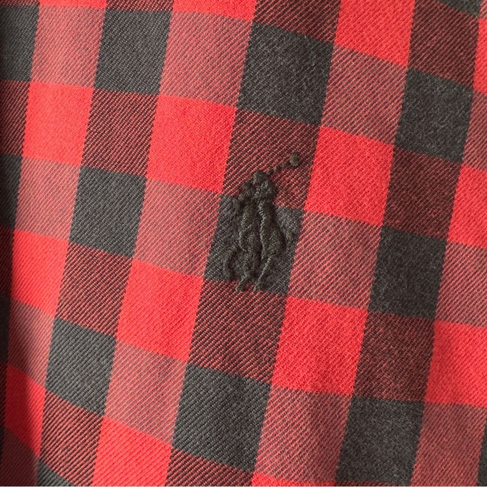 Ralph Lauren Ralph Lauren Classic Fit Performance Red Black Checker EUC Size US M / EU 48-50 / 2 - 4 Thumbnail