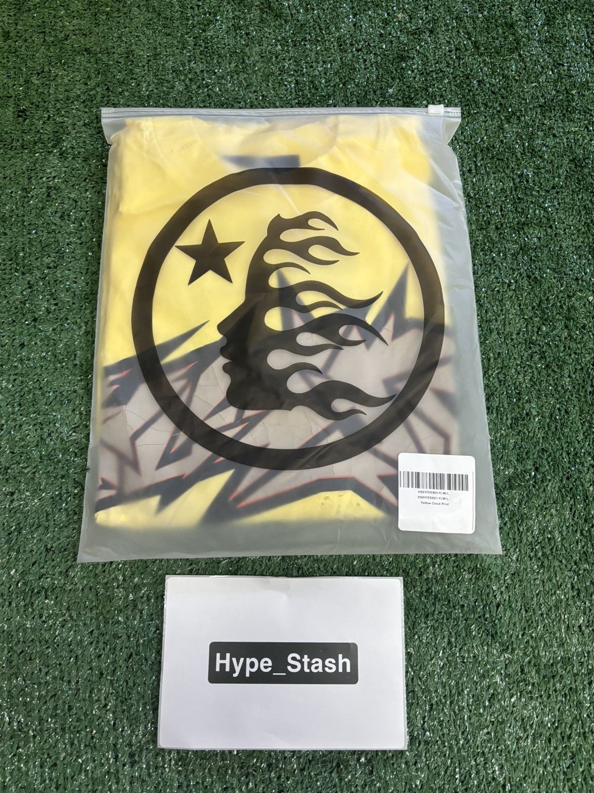HELLSTAR Hellstar Yellow Crack Print Tee Size US L / EU 52-54 / 3 - 9 Thumbnail