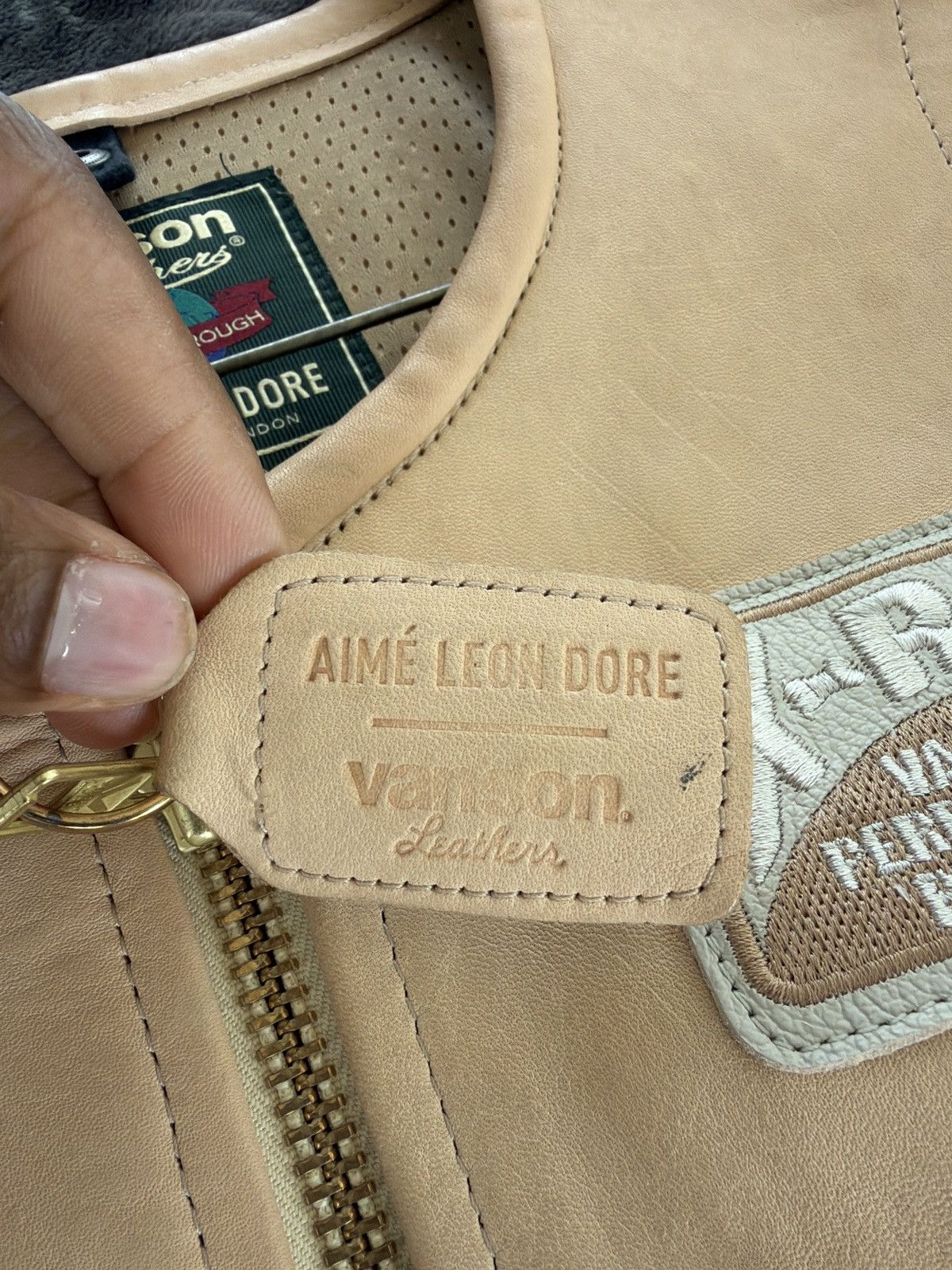 Aime Leon Dore × Vanson Leathers Aimé Leon Dore x Vanson Leathers Size US XXL / EU 58 / 5 - 4 Thumbnail
