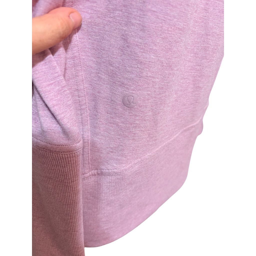 Lululemon Lululemon High Lines Pullover 8 Heathered Vintage Mauve Mock Size M / US 6-8 / IT 42-44 - 8 Thumbnail