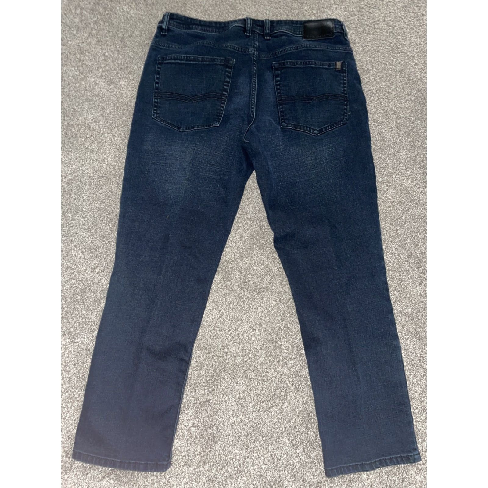 Buffalo David Bitton Buffalo David Bitton Jeans Dark Blue Straight Mens 36x30 Blue 38 Regular Inseam 30 Mens Jeans Dark Blue Straight Buffalo David Bitton Size US 38 / EU 54 - 4 Thumbnail