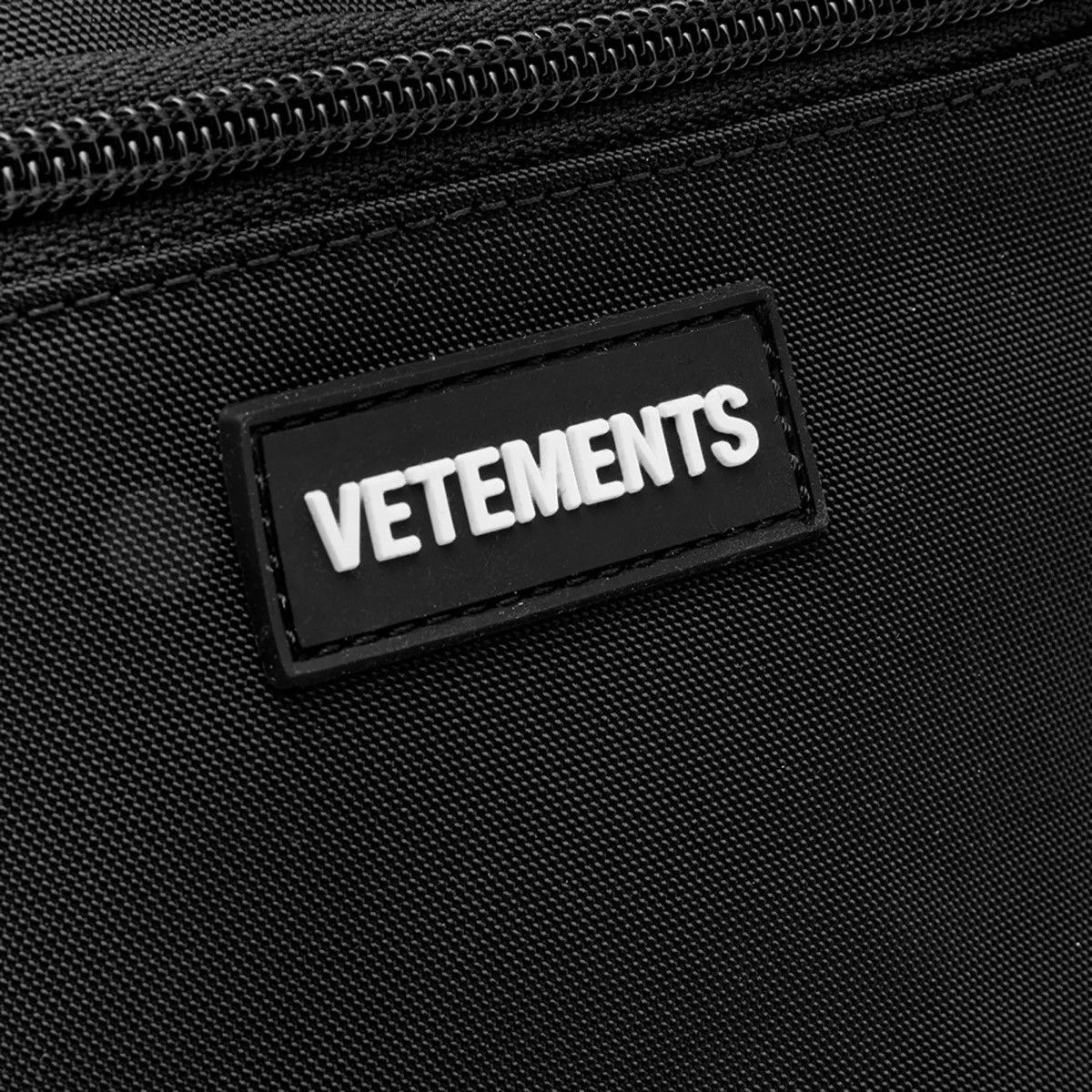 Vetements VETEMENTS ALL BLACK LOGO FANNY PACK Size ONE SIZE - 2 Thumbnail
