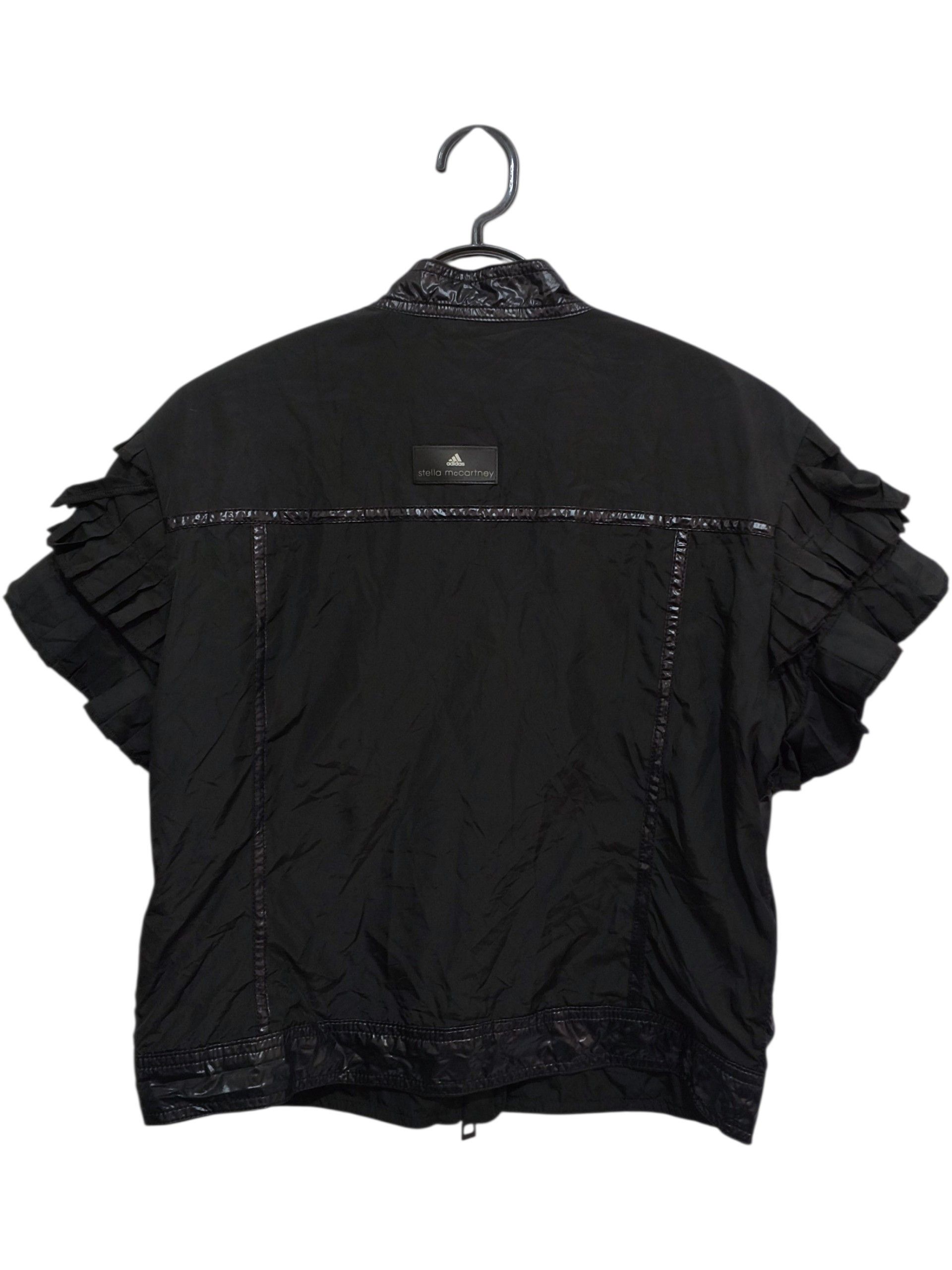 Adidas × Stella McCartney Adidas x Stella McCartney Nylon Ruffle Sleeve Jacket Size M / US 6-8 / IT 42-44 - 2 Thumbnail