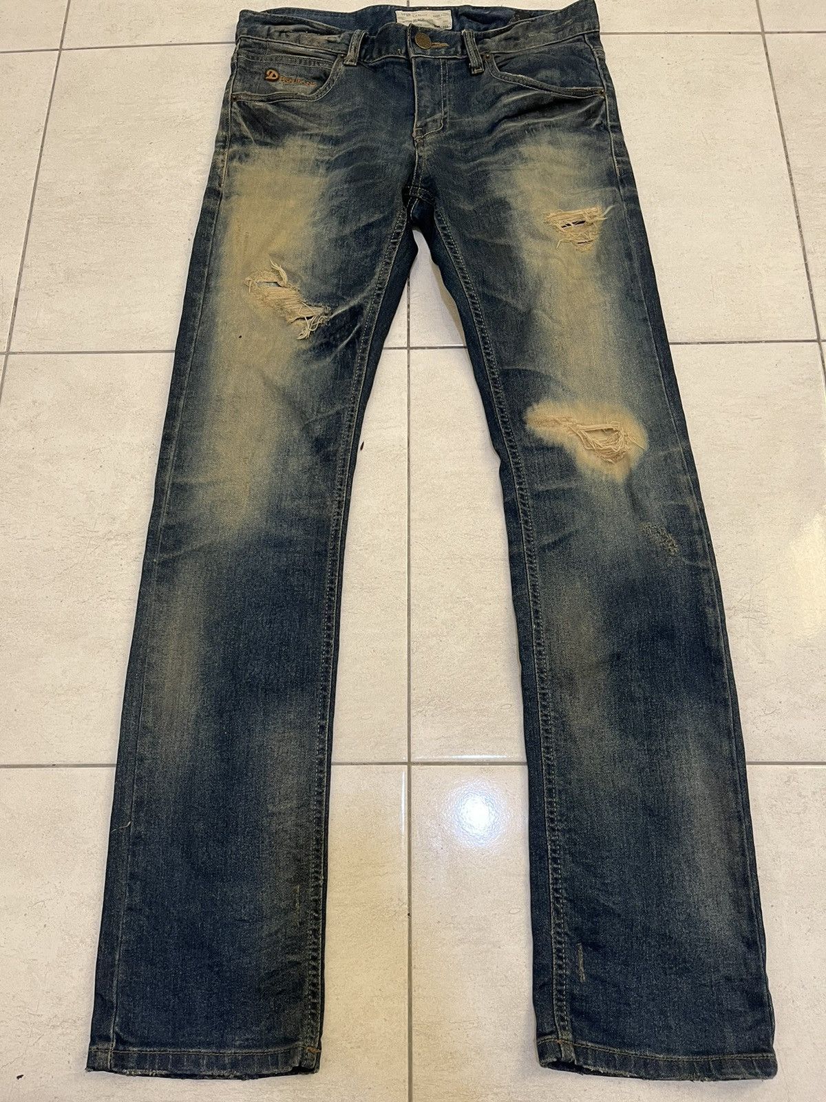 RARE Distressed DPSR WORLDWIDE Denim Jeans