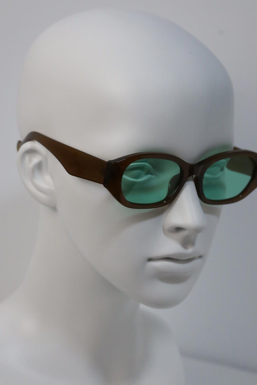 Other Y2k Avant Garde Cat Eye Shape Brown Sunglasses Unisex OS Size ONE SIZE - 8 Thumbnail