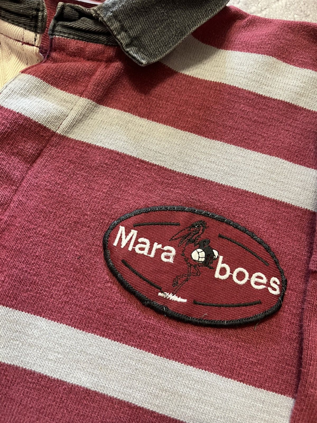 Vintage Vintage RARE Maastricht Maraboes Rugby Jersey Size US L / EU 52-54 / 3 - 2 Thumbnail