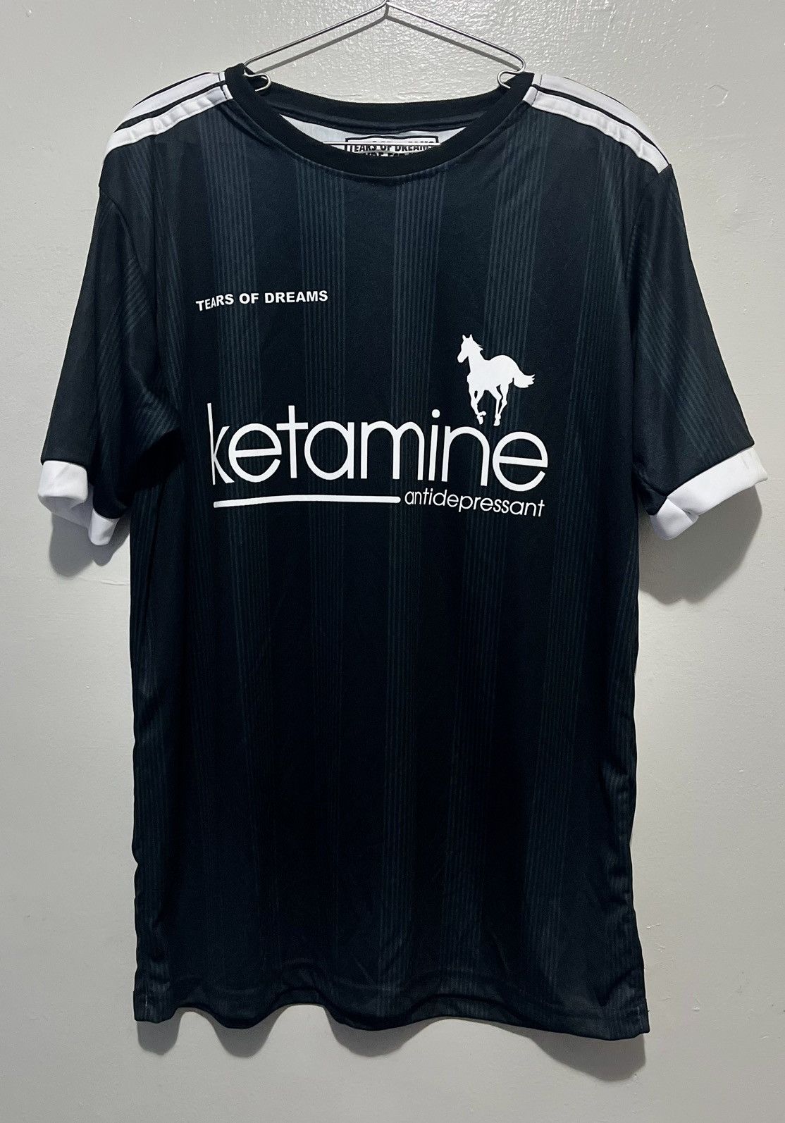 Drain Gang Tear of dreams “KETAMINE” Jersey OG Size US L / EU 52-54 / 3 - 1 Thumbnail