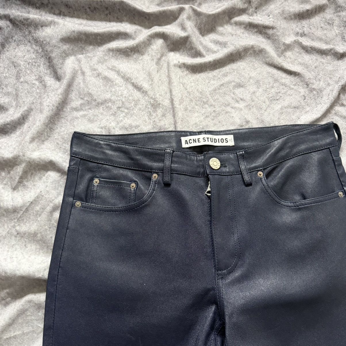 Acne Studios Acne Studios Skin 5 Pocket Lea Paw 13 Lamb Leather Pants Size 25" / US 0 / IT 36 - 5 Thumbnail