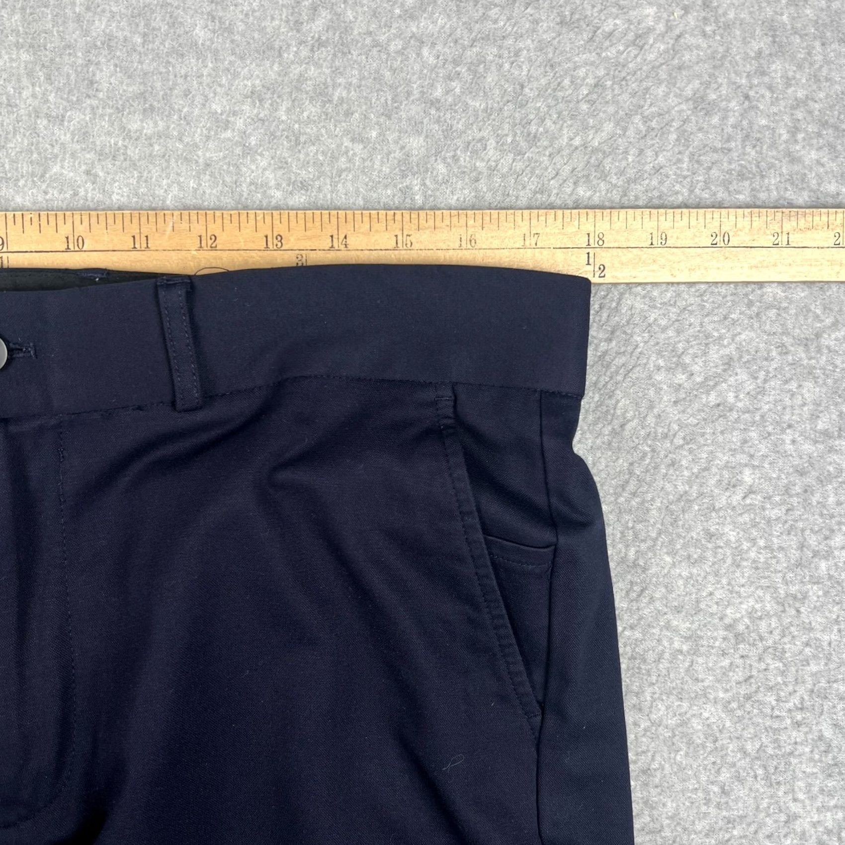 Vintage State & Liberty Pants Mens 34x30 Blue Slim Fit Stretch Performance Chino Tech Size US 34 / EU 50 - 5 Thumbnail