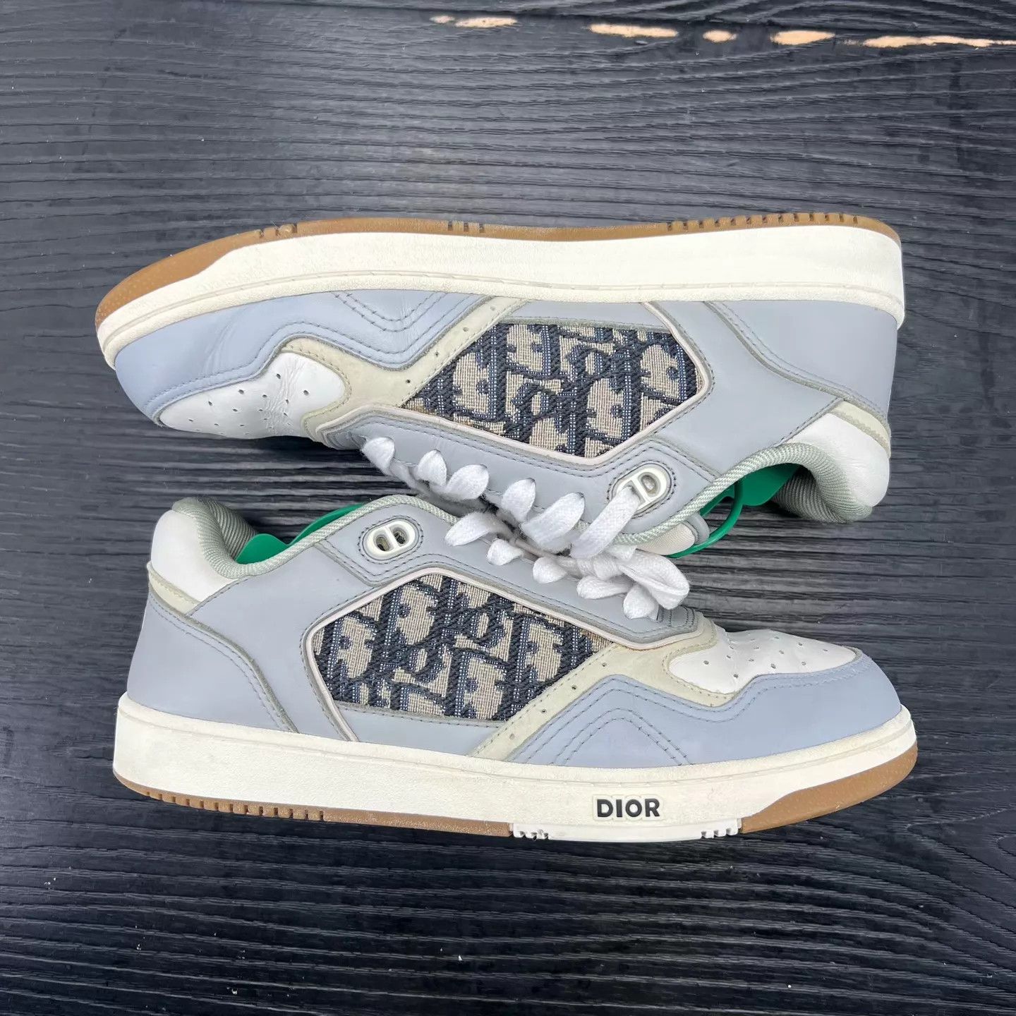 Dior Dior B27 Gray White Size 40 With Box Size US 7 / EU 40 - 3 Thumbnail