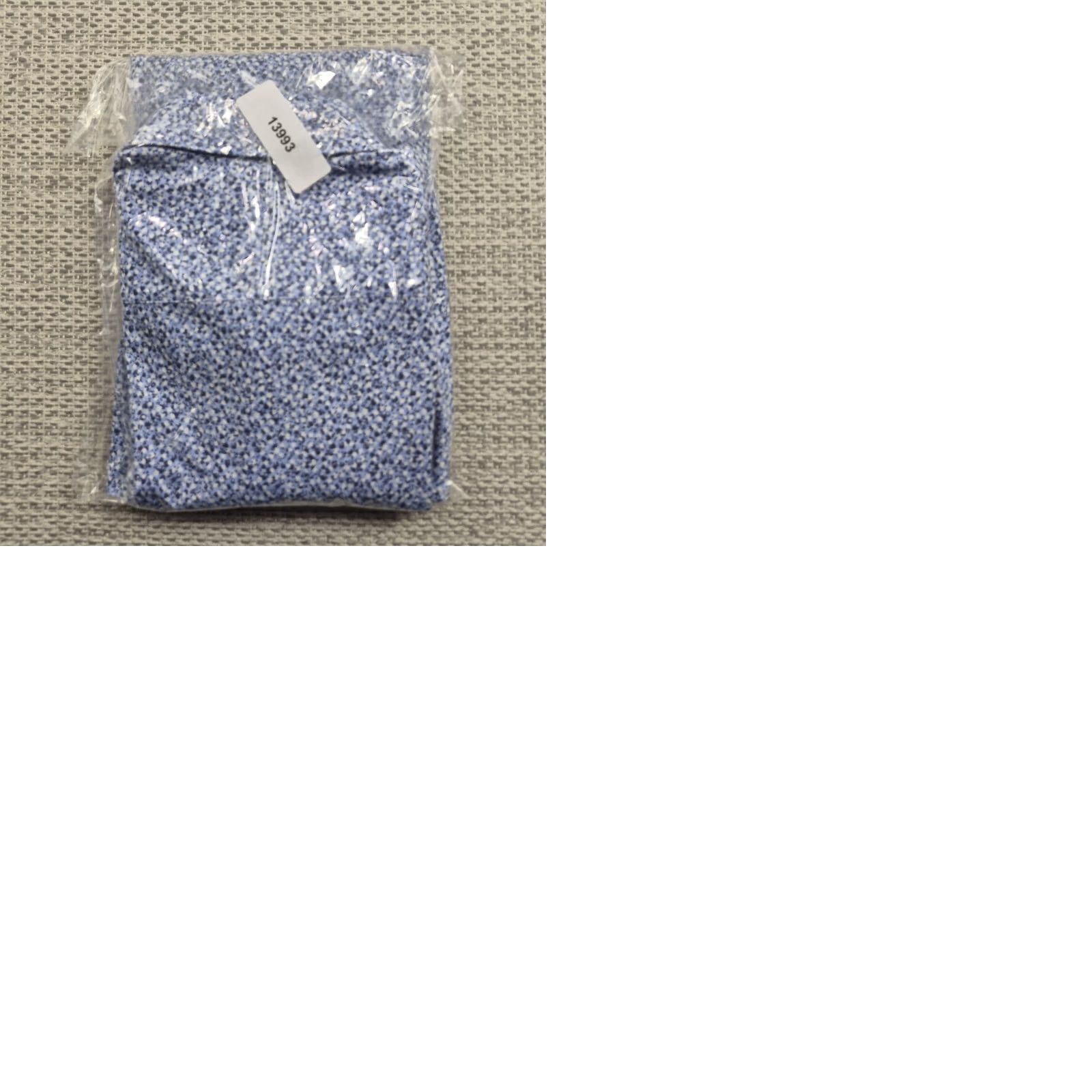 Hugo Boss HUGO BOSS Dress Shirt Mens 16 34/35 Blue Floral Slim Fit Stretch Long Sleeve Size 42R - 10 Thumbnail