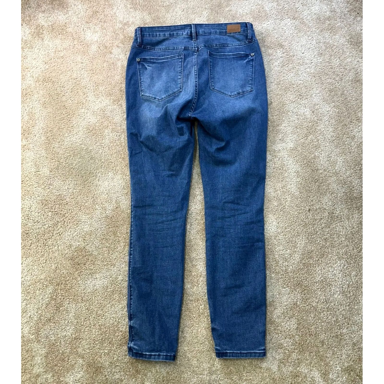 Vintage Judy Blue Jeans Skinny Women's 13/31 Blue Stretch Denim High rise Denim Rise H 0 Size 34" / US 12 / IT 48 - 6 Thumbnail