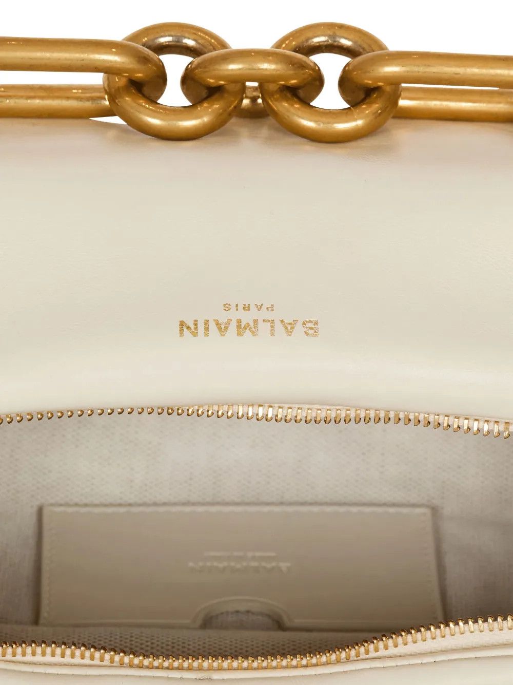 Balmain o1loc1c0526 Size: OS / Medium Sync Leather Shoulder Bag Size ONE SIZE - 4 Thumbnail