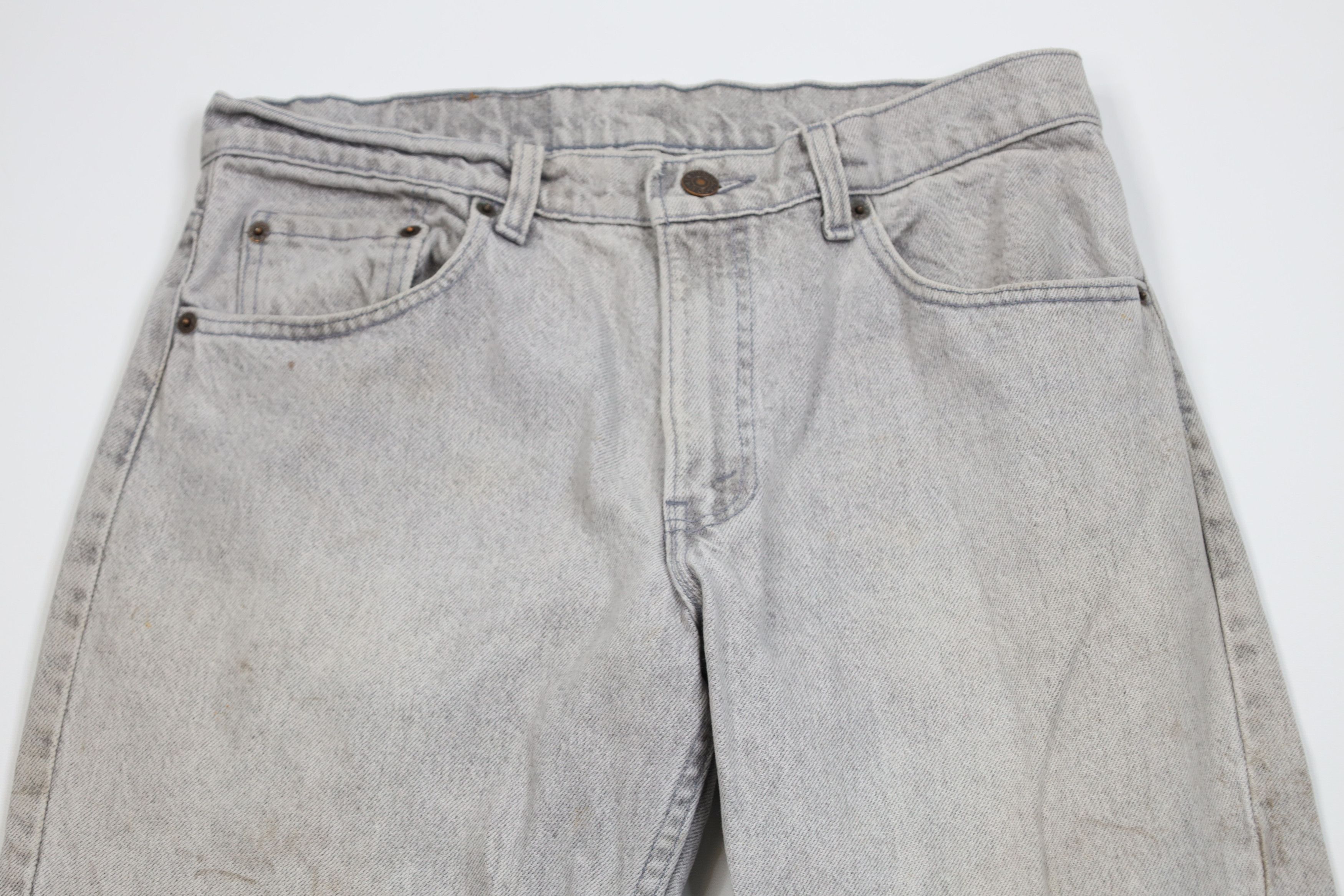 Levi's Vintage 80s 90s Levis 506xx Acid Wash Straight Leg Jeans USA Size US 34 / EU 50 - 2 Thumbnail