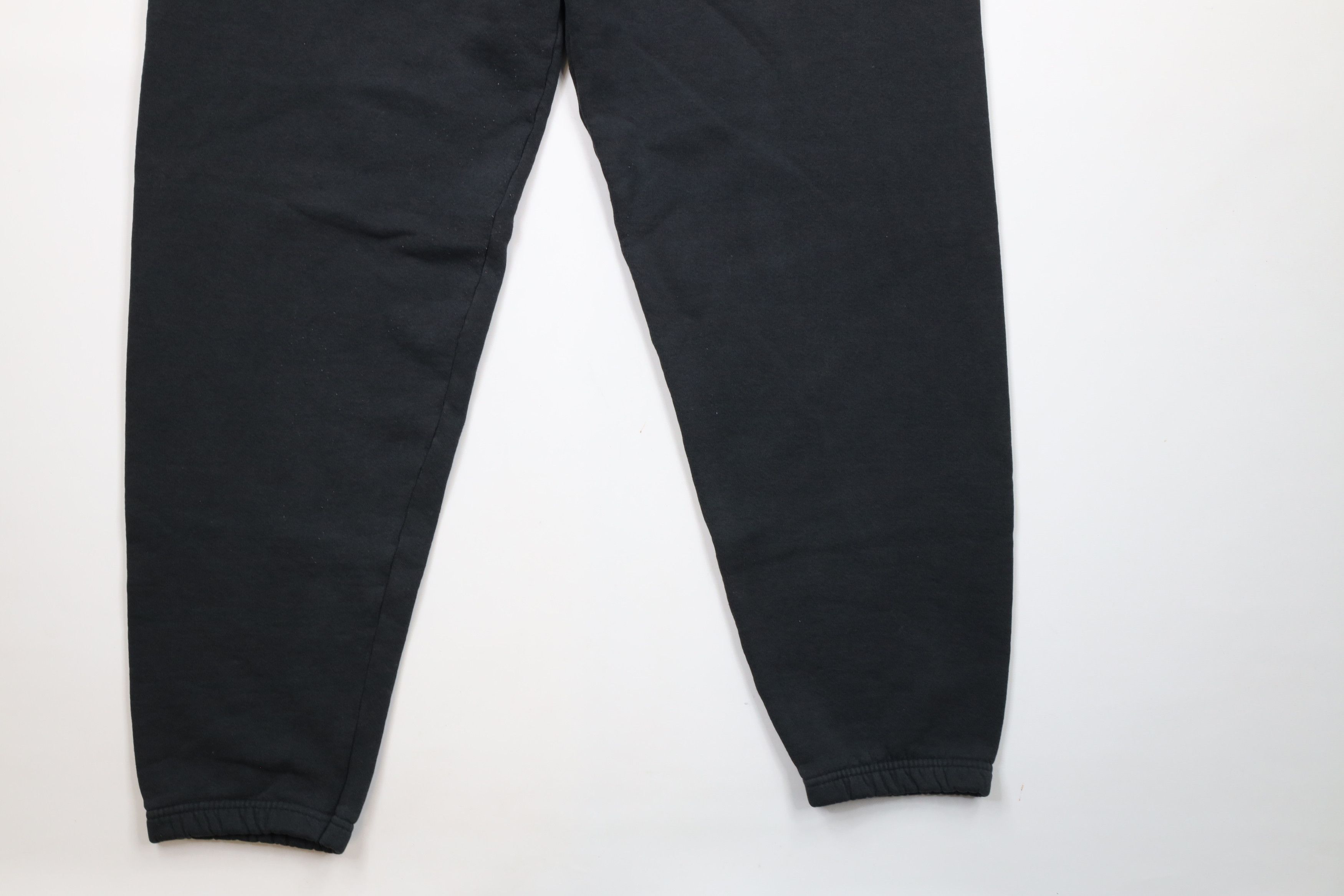 Vintage Vintage 90s Streetwear Blank Sweatpants Joggers Black USA Size US 38 / EU 54 - 14 Thumbnail
