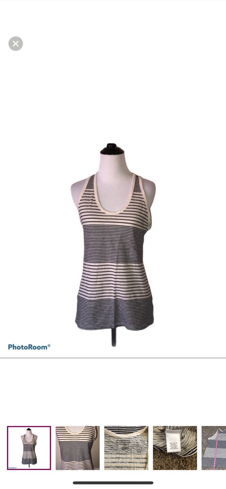 Sonoma Sonoma XS striped tank top Size XS / US 0-2 / IT 36-38 - 1 Thumbnail
