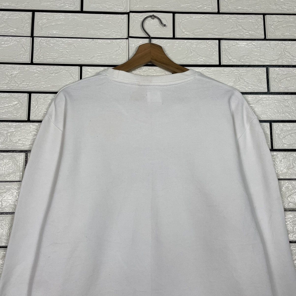 Levi's Levi's Big Logo White Crewneck Sweatshirt Size US M / EU 48-50 / 2 - 8 Thumbnail