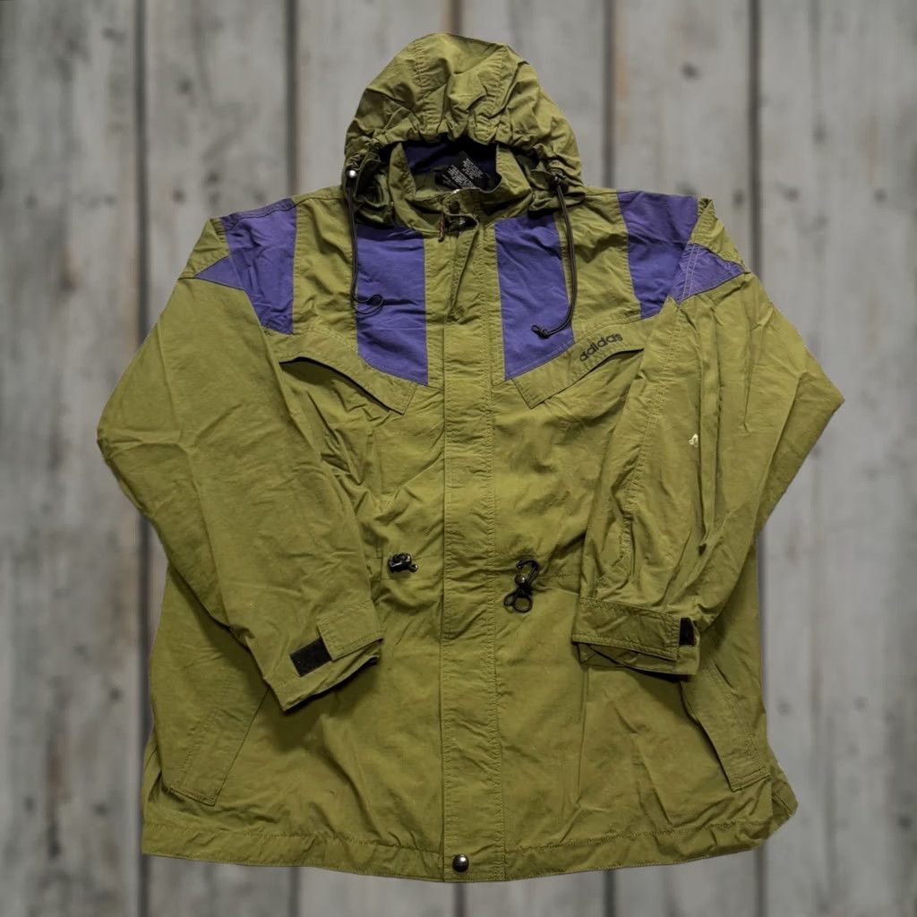 Vintage VINTAGE Adidas Nylon Mountain Parka Jacket Mens Size L 