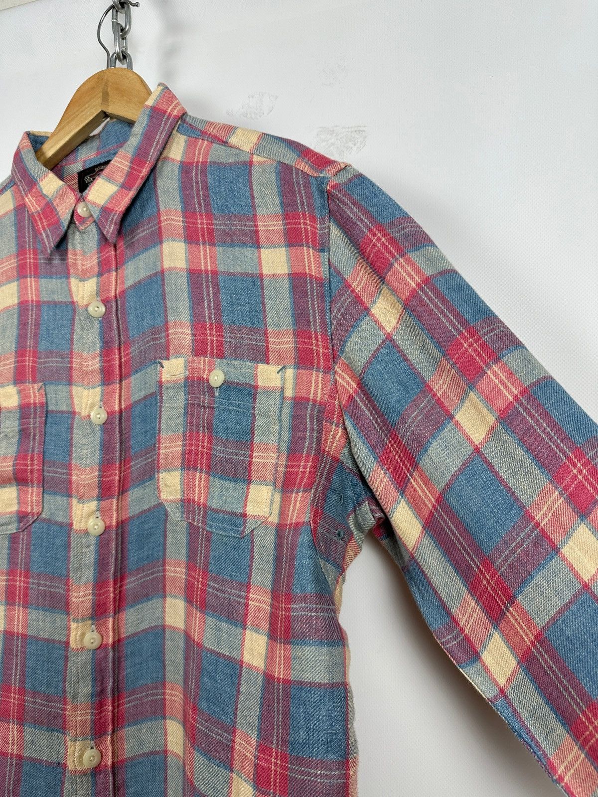 Polo Ralph Lauren RRL Ralph Lauren Double RL Flannel Long Sleeve Button Shirt Size US M / EU 48-50 / 2 - 11 Thumbnail