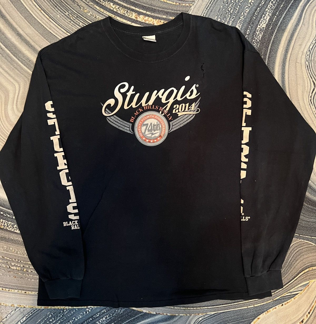 Other Long Sleeve Sturgis Black Hill Rally 74th 2014 Size US XL / EU 56 / 4 - 1 Thumbnail
