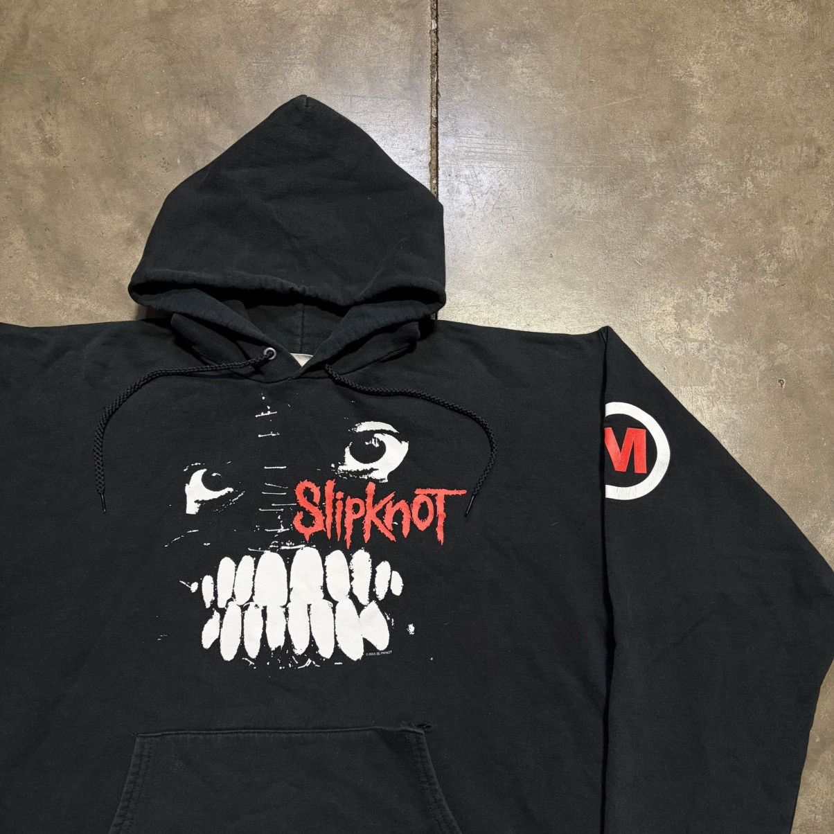 Slipknot Vintage Slipknot Hoodie Sweatshirt Maggot Face Grunge 2005 Size US L / EU 52-54 / 3 - 5 Thumbnail