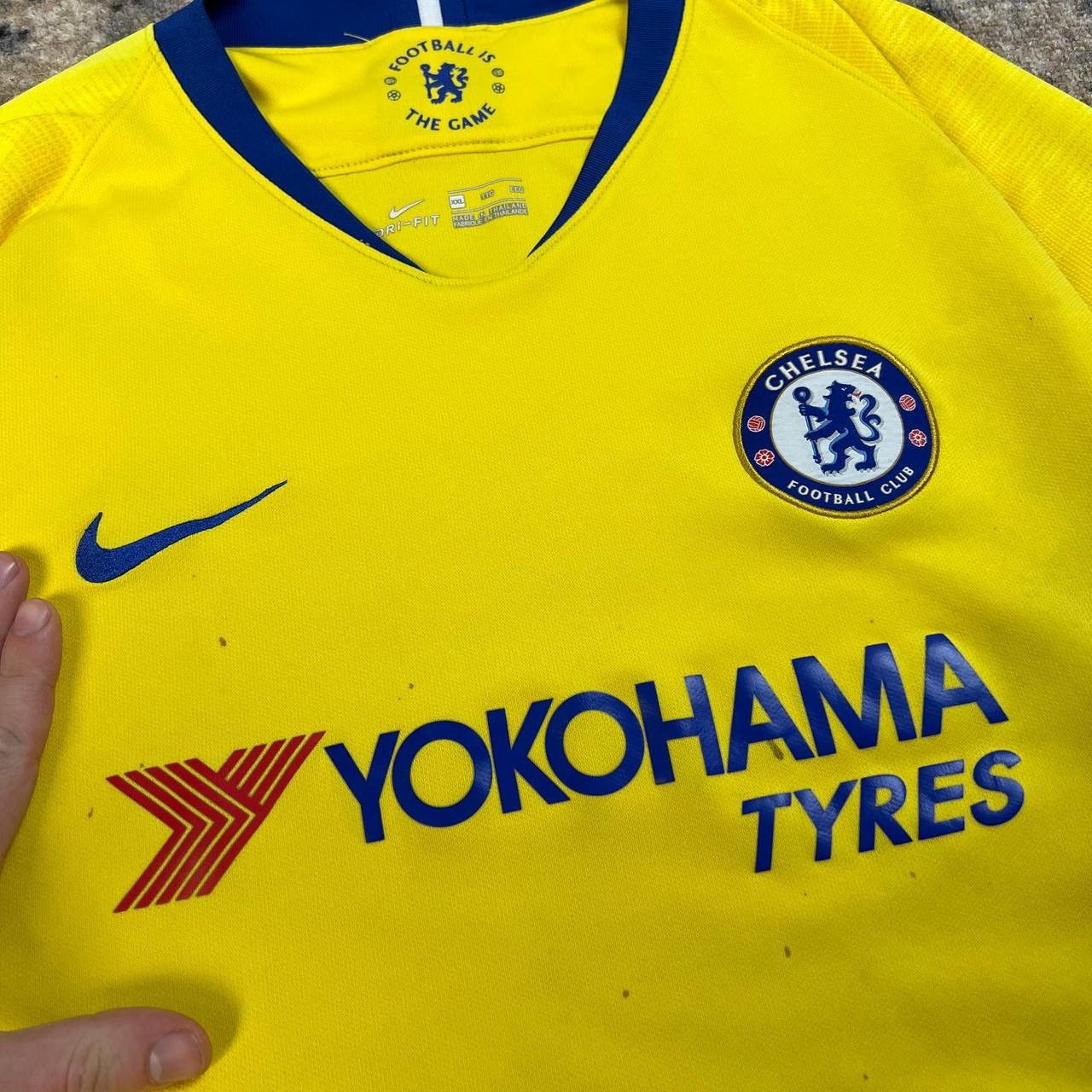 Nike Nike x Chelsea Vintage Y2K Soccer Jersey T-Shirt Size US XXL / EU 58 / 5 - 3 Thumbnail