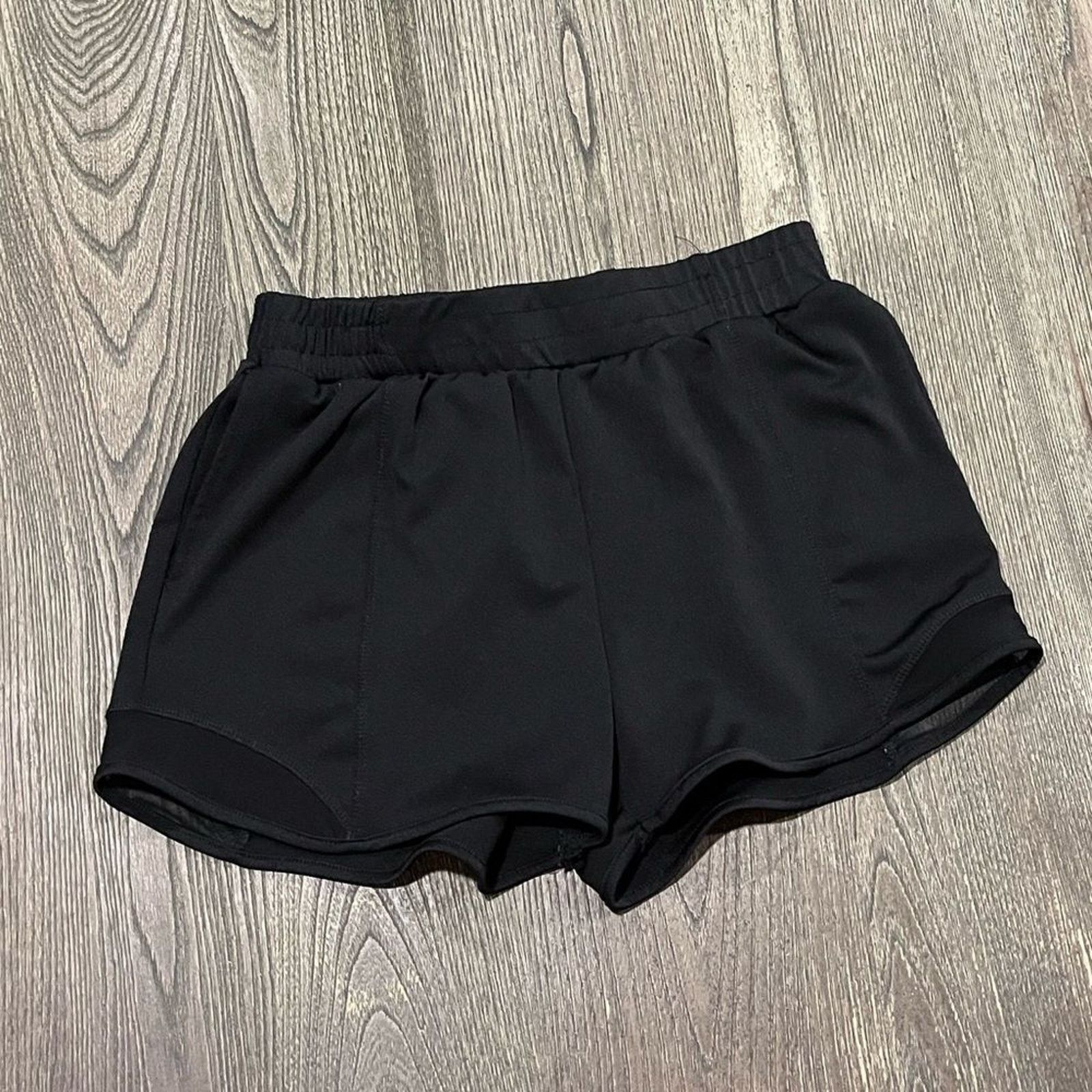 Vintage ShoSho Running Shorts Elastic High Waisted Pocket Mesh M Size 27" / US 4 / IT 40 - 1 Thumbnail