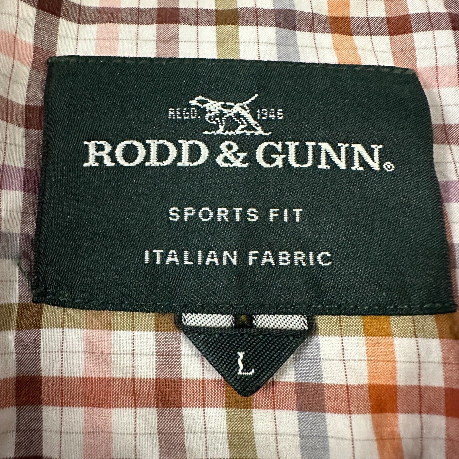 Rodd & Gunn Rodd & Gunn Shirt Men Large Multicolor Long Sleeve Button Up Size US L / EU 52-54 / 3 - 6 Thumbnail