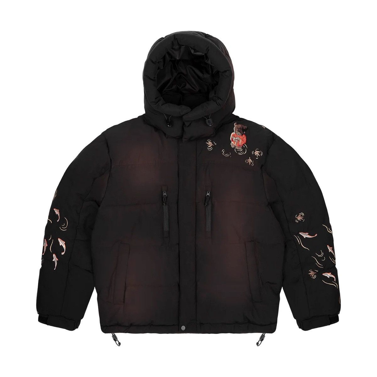 Derschutze "koi fish" Puffer black Size US L / EU 52-54 / 3 - 1 Thumbnail