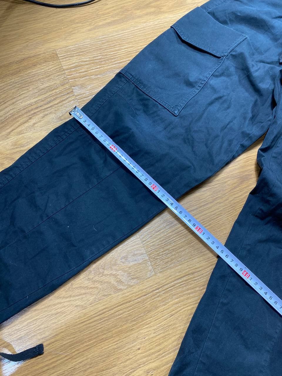 Japanese Brand Dirty Painted Distressed Thrashed Faded Baggy Jeans Y2K Size US 32 / EU 48 - 15 Thumbnail