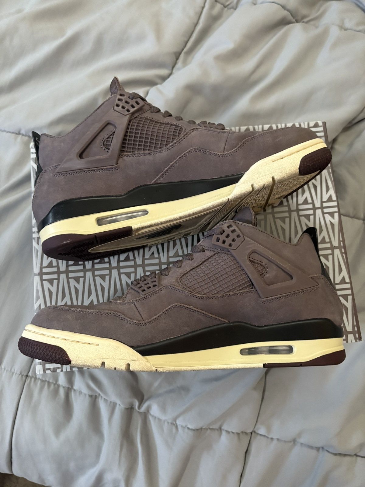 A Ma Maniere × Jordan Brand A MA MANIÉRE X AIR JORDAN IV Size US 12.5 / EU 45-46 - 4 Thumbnail