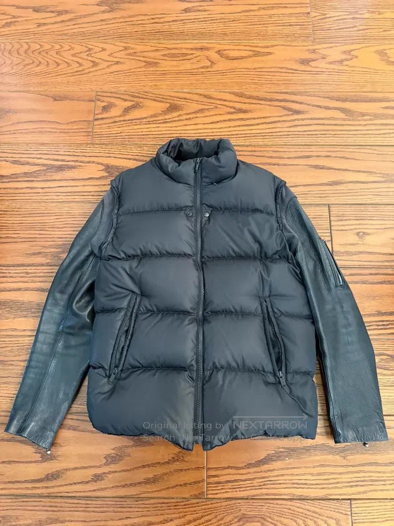 Undercover Undercover Leather sleeve down jacket Size US L / EU 52-54 / 3 - 1 Thumbnail