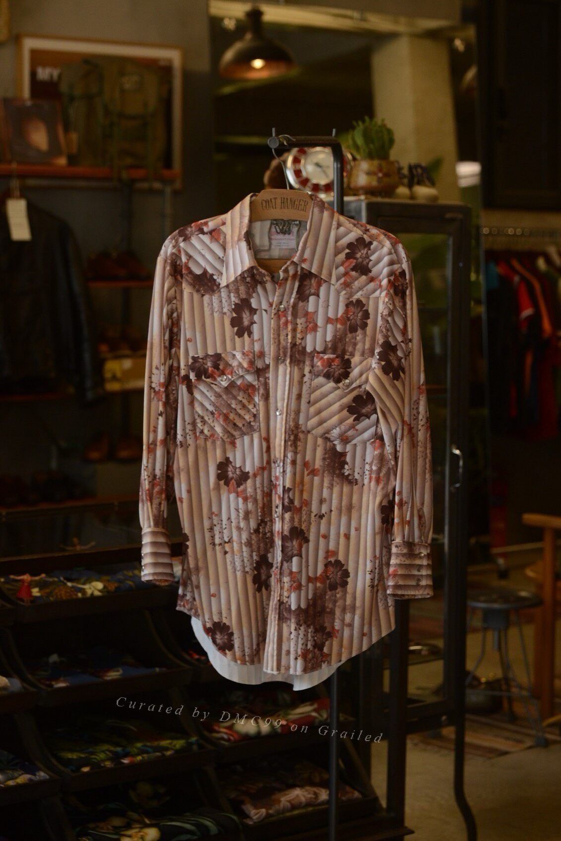 Wrangler Wrangler 1970s Print Pearl Button Shirt Size US M / EU 48-50 / 2 - 1 Thumbnail