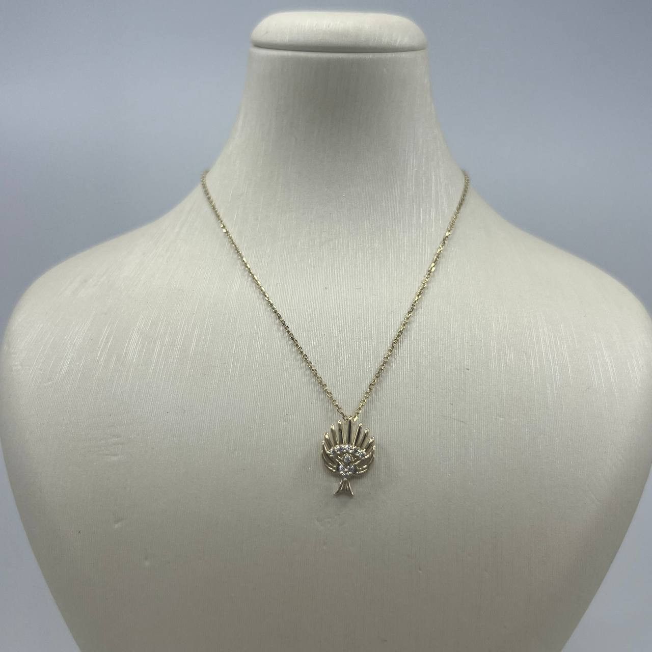 Other New 14K Solid Gold Italian Necklace Elegant 1.7g Size ONE SIZE - 3 Thumbnail