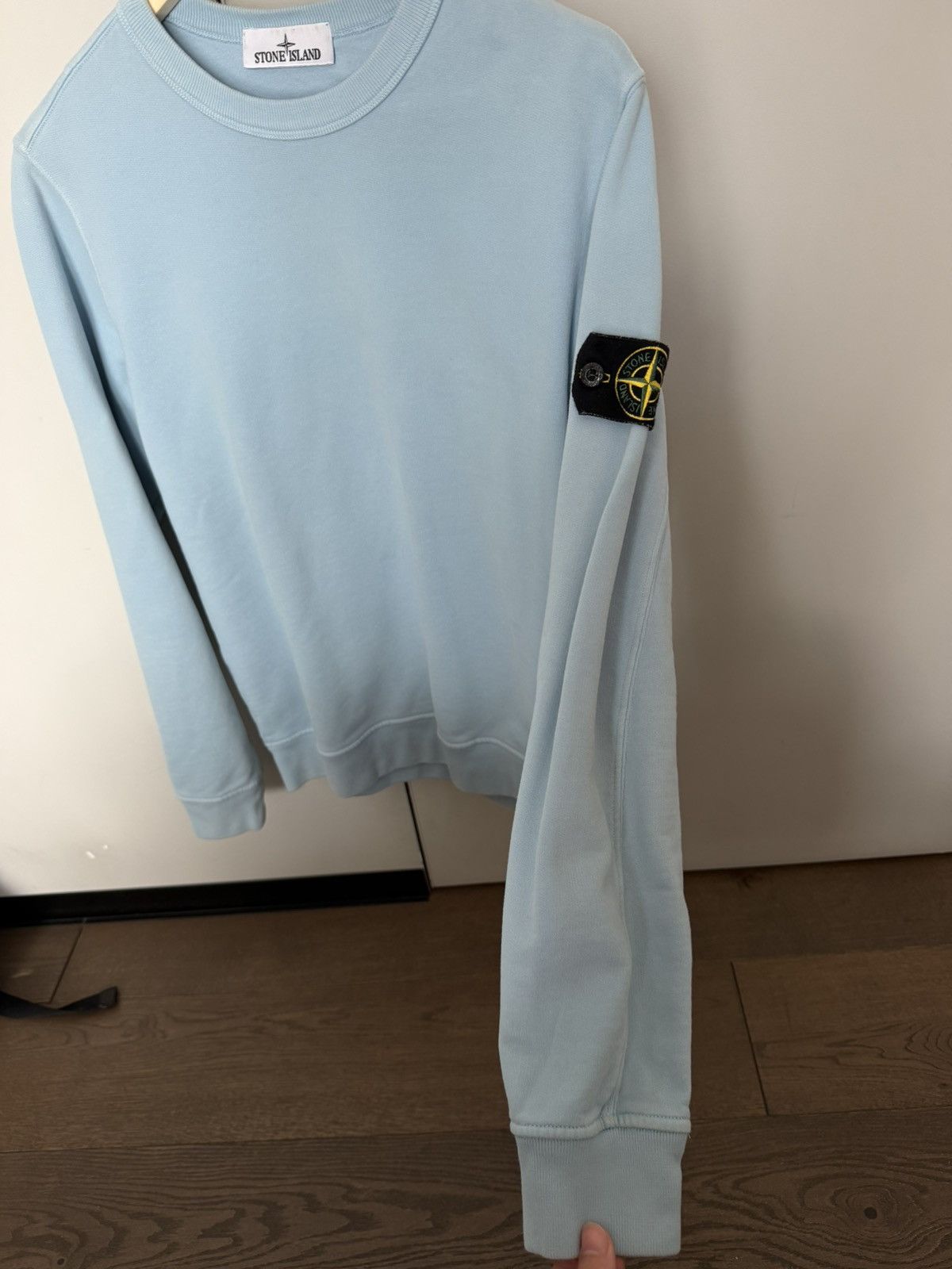Stone Island Stone Island Light Blue Sweatshirt Size US S / EU 44-46 / 1 - 4 Thumbnail