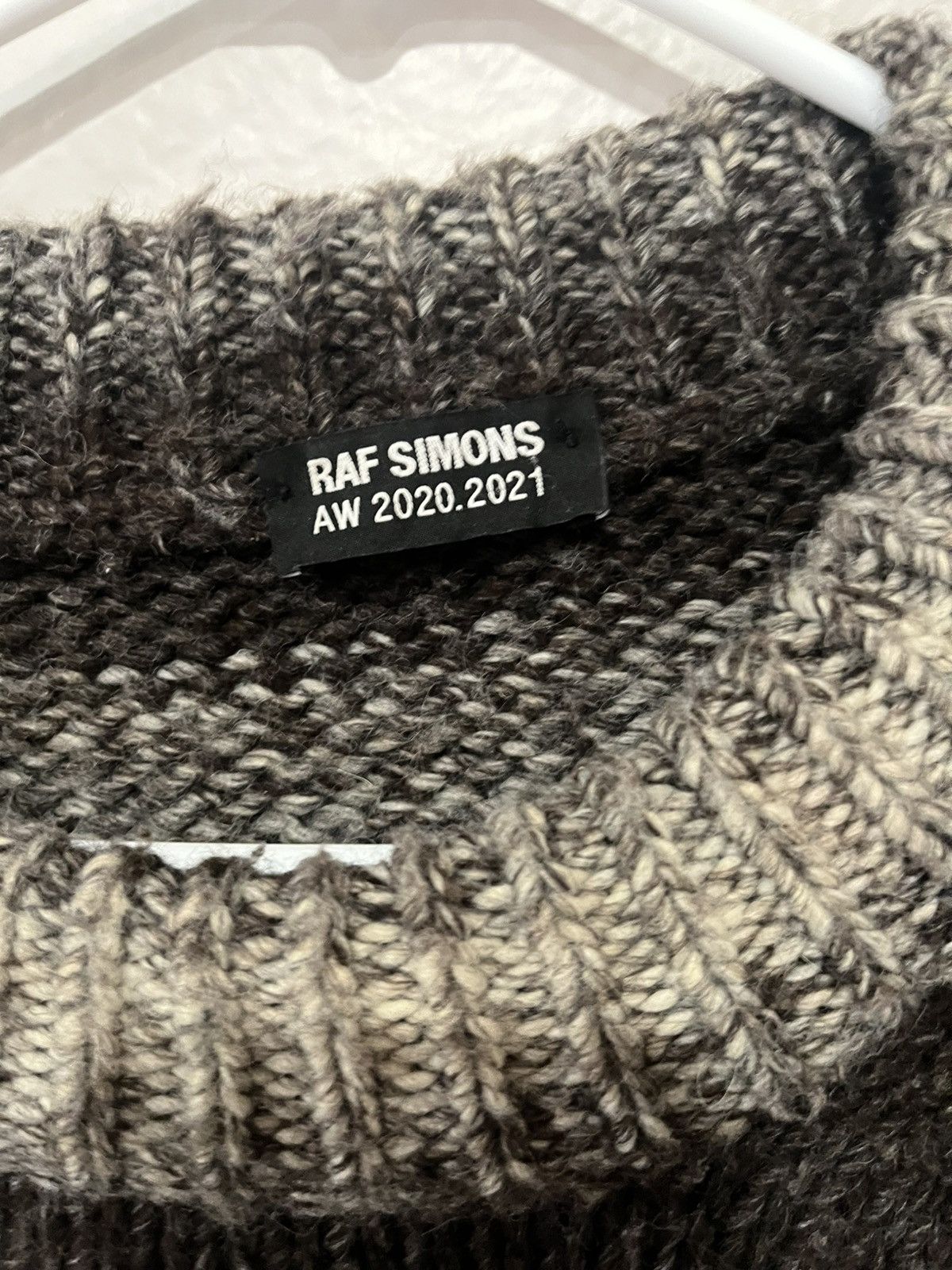Raf Simons RAD SIMONS KNIT SWEATER Size US XL / EU 56 / 4 - 5 Thumbnail