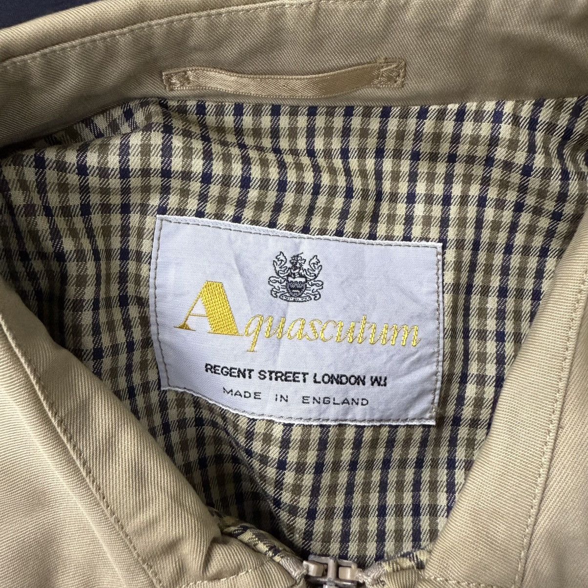 Aquascutum Vintage 1980's Aquascutum Long Drizzler Jacket Size US M / EU 48-50 / 2 - 6 Thumbnail