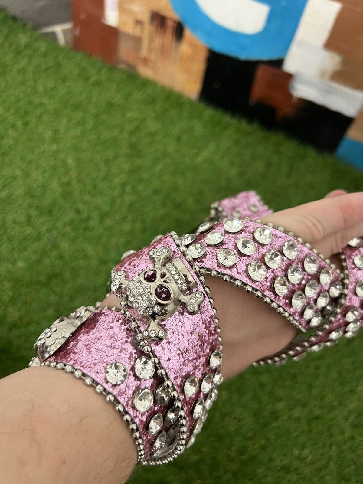 Hysteric Glamour Vintage rhinestones belt bb Simon style Size ONE SIZE - 5 Thumbnail
