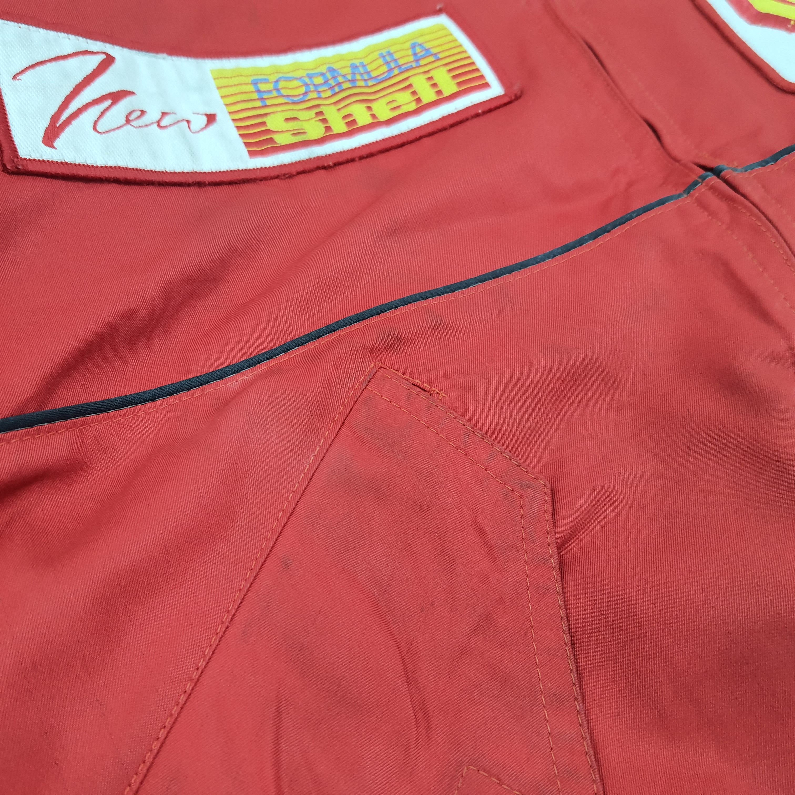Vintage Vintage Formula Shell Service Wear Motorsports Racing Jacket Size US L / EU 52-54 / 3 - 12 Thumbnail
