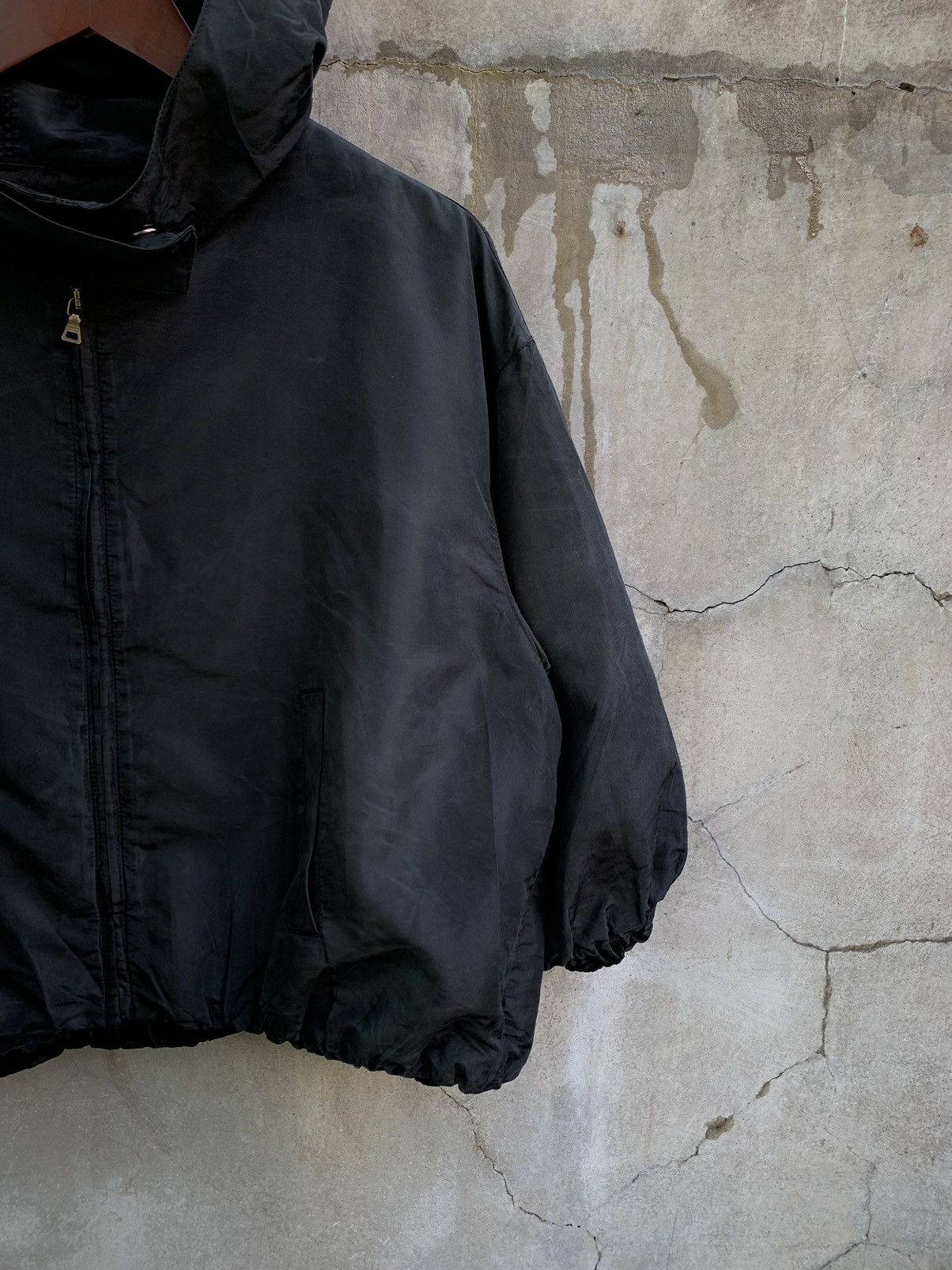 2006 Bubble Cut Cropped Hooded Jacket
