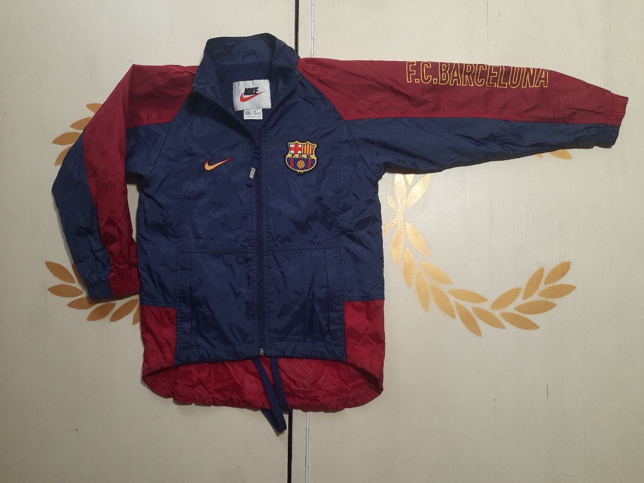Nike × Vintage Nike Barcelona FC Windbreaker Vintage size kids S Size US XXS / EU 40 - 2 Thumbnail