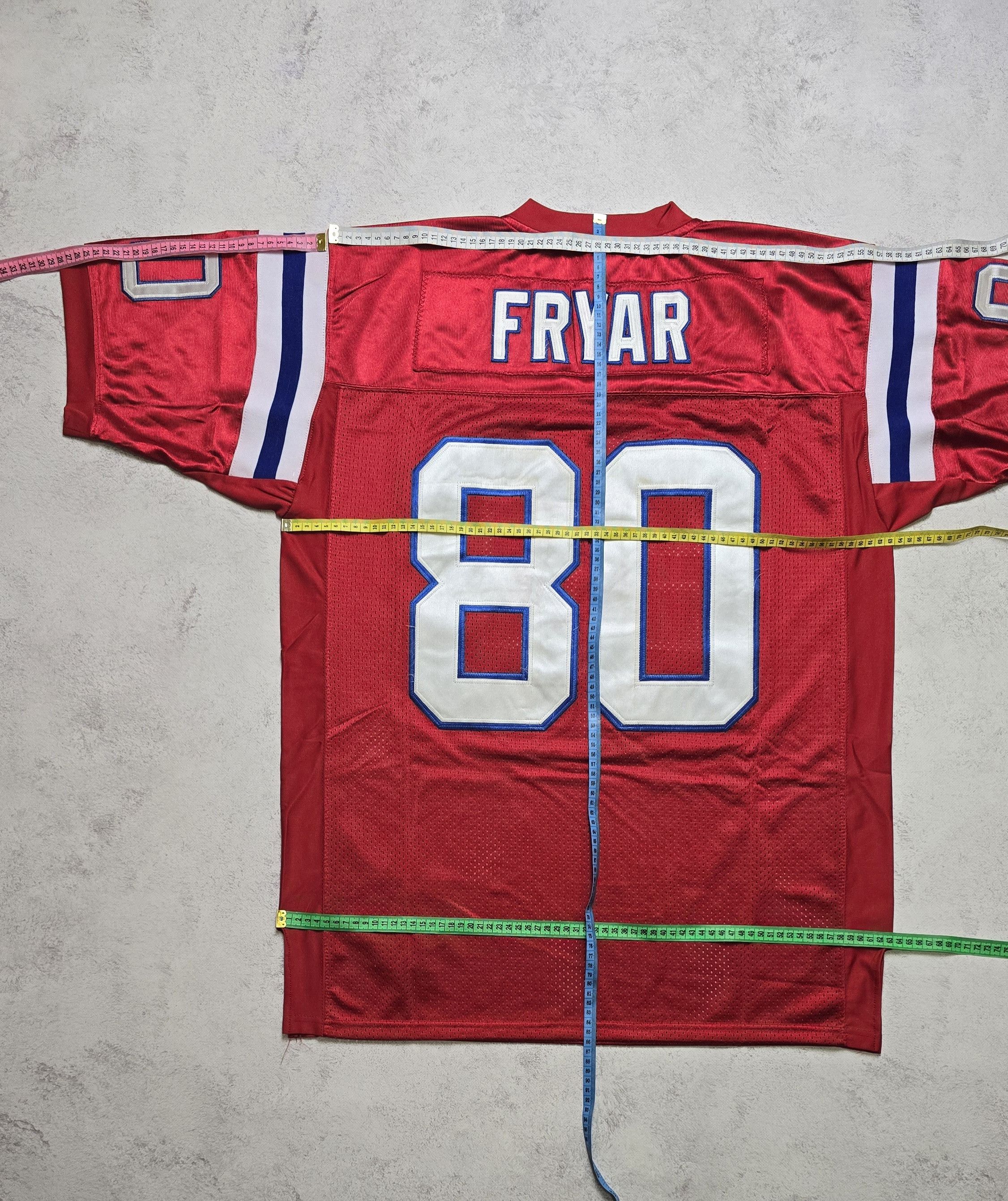 Mitchell & Ness Patriots Irving Fryar 1985 Throwback Stitched Jersey Size 50 Size US L / EU 52-54 / 3 - 4 Thumbnail
